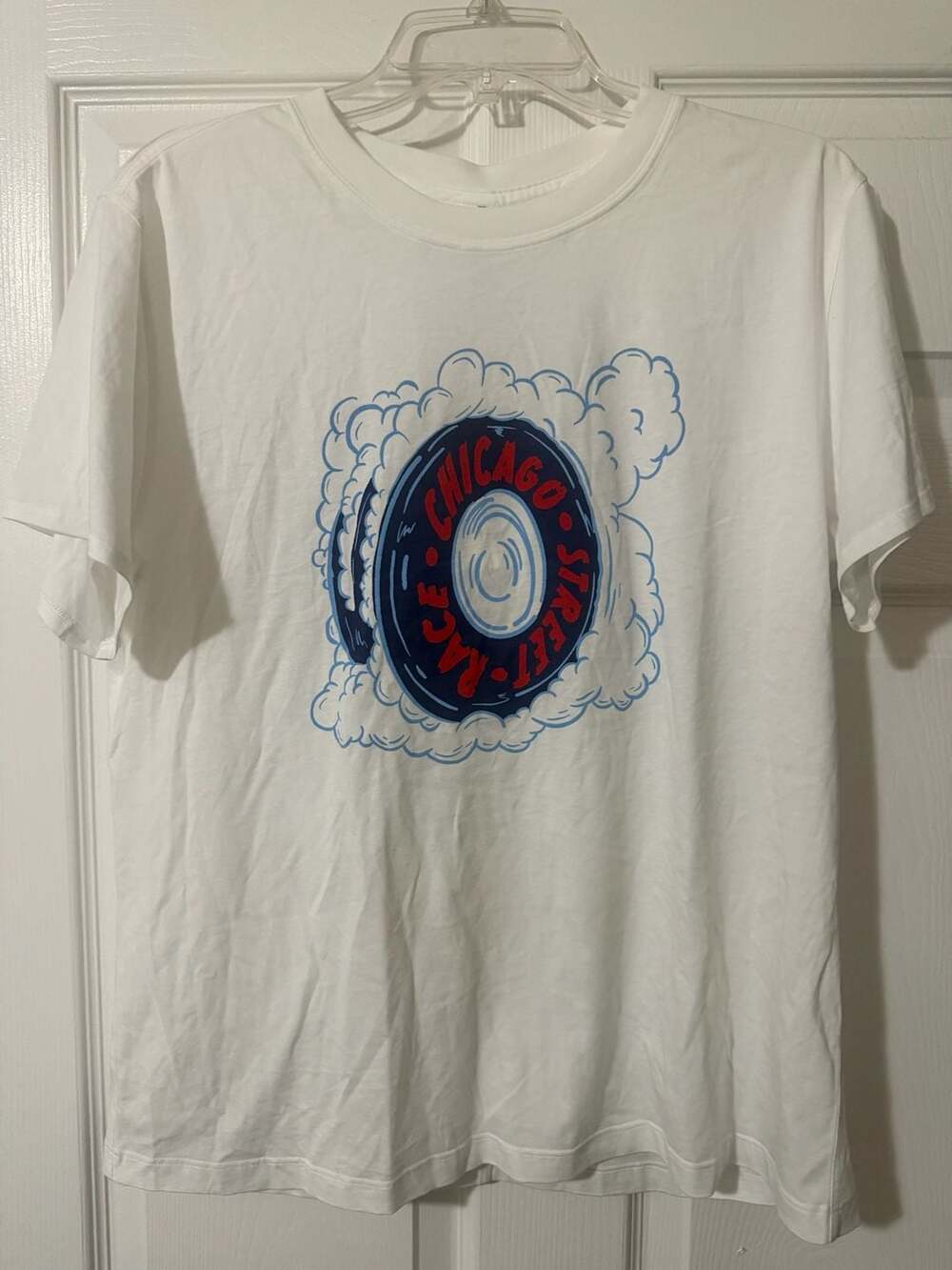 Lululemon Cates T-Shirt Chicago Street Race Graphic Tee - Picture 2 of 5